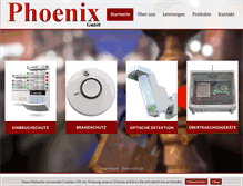 Tablet Screenshot of phoenix-hamburg.com